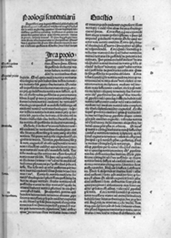 Quaestiones in quattuor libros sententiarum